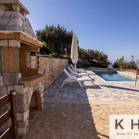 Skoumas Villa Surrounded By Olive Trees! Vlachata Exterior photo