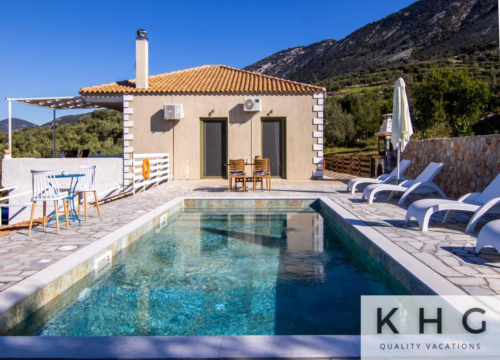 Skoumas Villa Surrounded By Olive Trees! Vlachata Exterior photo