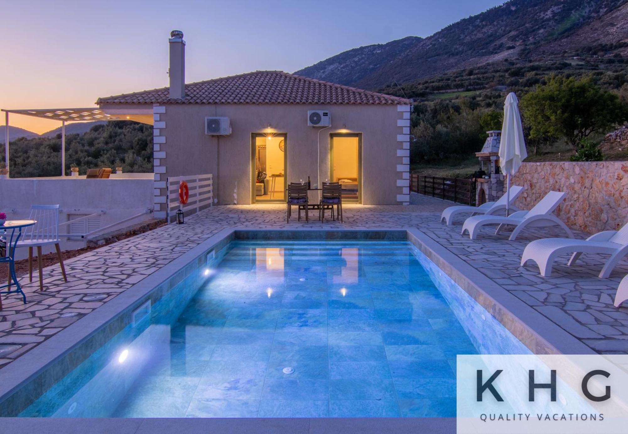 Skoumas Villa Surrounded By Olive Trees! Vlachata Exterior photo